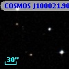 COSMOS J100021.90+013859.9