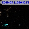 COSMOS J100042.59+013859.5