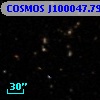 COSMOS J100047.79+013855.9