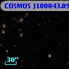 COSMOS J100043.09+013850.1