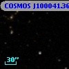 COSMOS J100041.36+013843.5