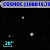 COSMOS J100018.78+013847.9