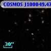 COSMOS J100049.47+013836.9