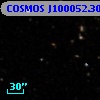 COSMOS J100052.30+013834.2