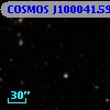 COSMOS J100041.59+013830.0