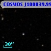 COSMOS J100039.99+013825.0