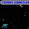 COSMOS J100035.68+013828.8
