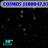 COSMOS J100047.93+013827.3