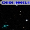 COSMOS J100033.44+013820.0