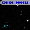 COSMOS J100033.84+013821.7