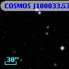COSMOS J100033.53+013822.5