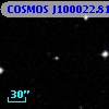 COSMOS J100022.81+013813.7
