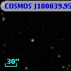 COSMOS J100039.95+013808.4