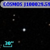 COSMOS J100028.58+013805.2