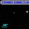 COSMOS J100022.44+013756.7