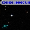 COSMOS J100027.48+013750.2