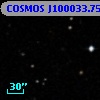 COSMOS J100033.75+013744.5