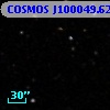 COSMOS J100049.62+013740.3