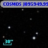 COSMOS J095949.99+013922.0