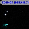 COSMOS J095943.74+013828.8