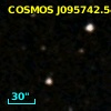 COSMOS J095742.54+014011.5