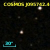 COSMOS J095742.46+014000.9