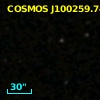 COSMOS J100259.74+015504.0