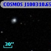 COSMOS J100310.65+015325.9