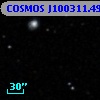 COSMOS J100311.49+015256.9