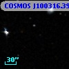 COSMOS J100316.39+015240.2
