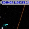 COSMOS J100258.24+015238.9