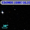 COSMOS J100316.33+015230.9