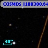 COSMOS J100300.84+015225.2