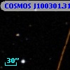 COSMOS J100301.31+015221.9