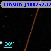 COSMOS J100257.42+015216.0