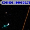 COSMOS J100300.76+015209.3