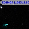 COSMOS J100315.82+015201.5
