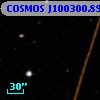 COSMOS J100300.89+015157.5