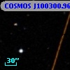 COSMOS J100300.96+015155.1