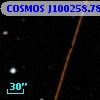 COSMOS J100258.78+015151.3