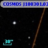COSMOS J100301.03+015110.5