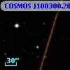 COSMOS J100300.20+015051.0