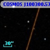 COSMOS J100300.57+015008.3