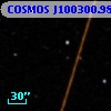 COSMOS J100300.98+014959.4