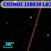 COSMOS J100301.02+014952.4