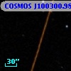 COSMOS J100300.98+014854.0