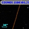 COSMOS J100301.25+014834.5