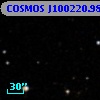 COSMOS J100220.98+015721.1