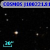 COSMOS J100221.81+015640.1