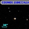 COSMOS J100224.14+015638.0